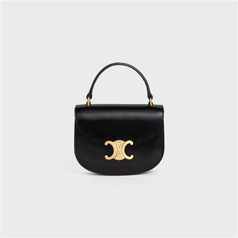 celine besace triomphe mini|Triomphe CELINE Women's .